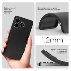 Чехол для мобильного телефона BeCover Nubia V60 Black Фото 3