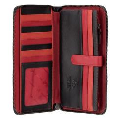 Кошелек Visconti BR76 Black/Cherry Фото 1