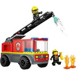 Конструктор LEGO City Пожарная машина с лестницей Фото 1