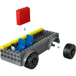 Конструктор LEGO City Пожарная машина с лестницей Фото 4