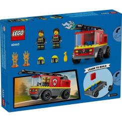 Конструктор LEGO City Пожарная машина с лестницей Фото 6
