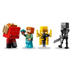 Конструктор LEGO Minecraft Битва с лавой в Незере Фото 8