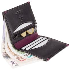 Кошелек Visconti AP61 Brig Black Burgundy Фото 3