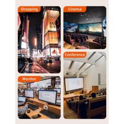 Кабель мультимедийный Cabletime HDMI M to HDMI M 100.0m V2.1 AOC Фото 7