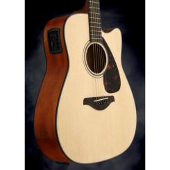 Гитара электроакустическая Yamaha FGX800C Natural Фото 6