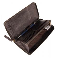Портмоне Ashwood Дорожное TW01 Brown Фото 10