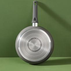 Сотейник Tefal Renewal, 24см, алюміній, бакеліт, скло, сірий Фото 3