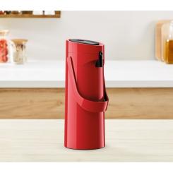 Термос Tefal Ponza Pump, 1.9л, пластик, скло, червоний Фото 9