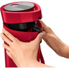 Термос Tefal Ponza Pump, 1.9л, пластик, скло, червоний Фото 3