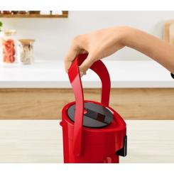 Термос Tefal Ponza Pump, 1.9л, пластик, скло, червоний Фото 7
