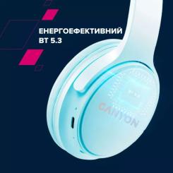 Наушники Canyon OnRiff 4 Bluetooth Black Фото 9
