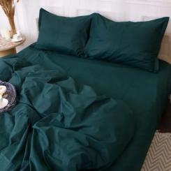 Постельное белье MirSon Poplin Line 091 Emerald 110x140 Фото 1
