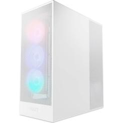 Корпус для ПК NZXT H7 Flow RGB All White Фото 1
