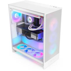 Корпус для ПК NZXT H7 Flow RGB All White Фото 7