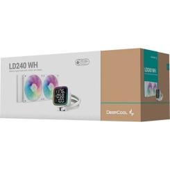 Система жидкостного охлаждения Deepcool LD240 White Фото 5