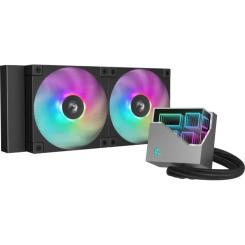 Система жидкостного охлаждения Deepcool LT240 ARGB Black Фото