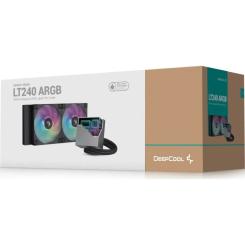 Система жидкостного охлаждения Deepcool LT240 ARGB Black Фото 5