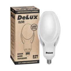 Лампочка Delux OLIVE 60w E27 6000K Фото 1