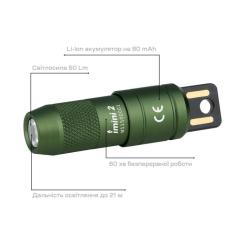 Фонарь Olight Imini 2 OD Green Фото 10