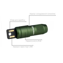 Фонарь Olight Imini 2 OD Green Фото 11