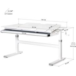 Парта Evo-kids Lite Grey Фото 2