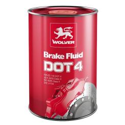 Тормозная жидкость Wolver DOT 4 1л Фото