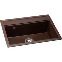 Мойка кухонная GRANADO ARTES marron з сифоном Фото 1