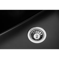 Мойка кухонная GRANADO Under top L black shine Фото 3