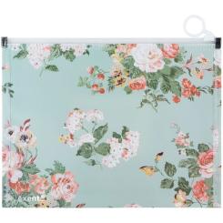 Папка на молнии Axent zip-lock А5 Laura Ashley, Timeless Фото 1