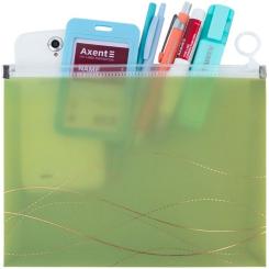 Папка на молнии Axent zip-lock А5 Waves-3 Фото 2