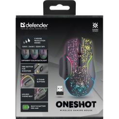Мышка Defender Oneshot GM-067 Wireless Black Фото 5