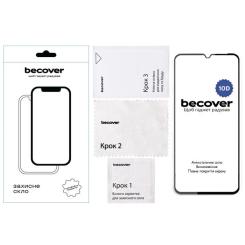 Стекло защитное BeCover Xiaomi Redmi A4 5G 10D Black Фото 2