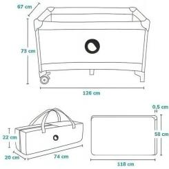 Детский манеж Lionelo STEFI BEIGE SAND Фото 5