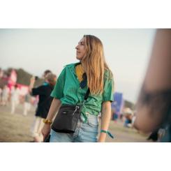 Сумка Pacsafe GO Crossbody pouch Черная Фото 9