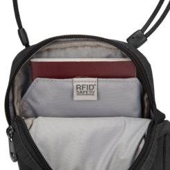 Сумка Pacsafe RFIDsafe travel Crossbody Графитовая Фото 4