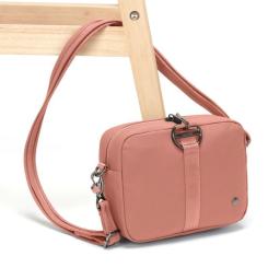 Сумка Pacsafe Citysafe CX square Crossbody Розовая Фото 2