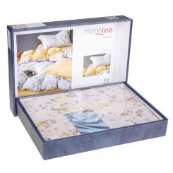 Постельное белье Home Line Сатин Тенсел Мора евро Фото