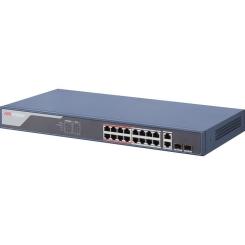Коммутатор сетевой Hikvision DS-3E1318P-EI(B) Фото