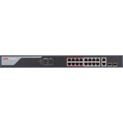 Коммутатор сетевой Hikvision DS-3E1318P-EI(B) Фото 1