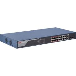 Коммутатор сетевой Hikvision DS-3E1318P-EI(B) Фото 2