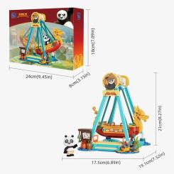 Конструктор Pantasy Kungfu Panda - Катание на пиратском корабле Фото 6