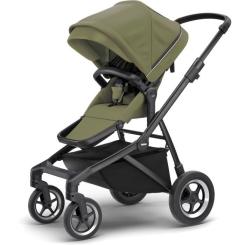 Коляска Thule Sleek (Soft Green on Black) Фото