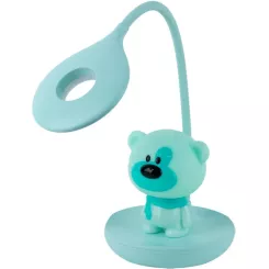 Настольная лампа Kite Bear LED с аккумулятором, зеленый Фото