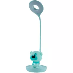 Настольная лампа Kite Bear LED с аккумулятором, зеленый Фото 1