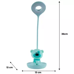 Настольная лампа Kite Bear LED с аккумулятором, зеленый Фото 6
