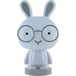 Ночник Kite Світильник LED з акумулятором Bunny, білий Фото 1