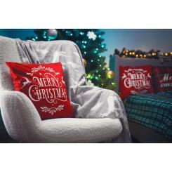 Плед Ardesto Christmas Fleece 130x160см, 100% поліестер, олені Фото 2