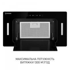 Вытяжка кухонная Minola BGH 5977 BL Silent Фото 2