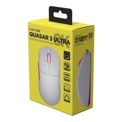 Мышка Hator Quasar 3 Ultra 8K Wireless White Фото 7