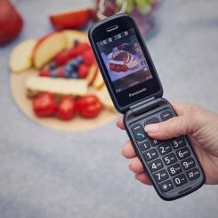 Мобильный телефон Panasonic KX-TU550 Black Фото 11